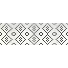 Плитка Opoczno Pret-a-Porter Black&White Mosaic декор 10×250×750