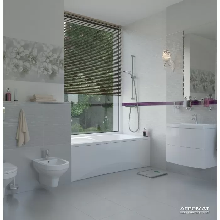 Плитка Opoczno Mirta LIGHT-GREY STR 9×450×300