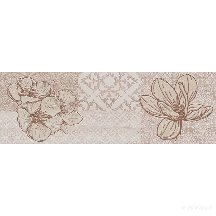 Плитка Cersanit Marble Room INSERTO FLOWER 9×600×200 под мрамор Плитка Cersanit Marble Room INSERTO FLOWER 9×600×200 под мрамор