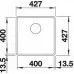 Мойка для кухни Blanco Subline 400-F алюметаллик 523496