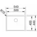 Мойка для кухни Blanco Claron 500-U Durinox  523386