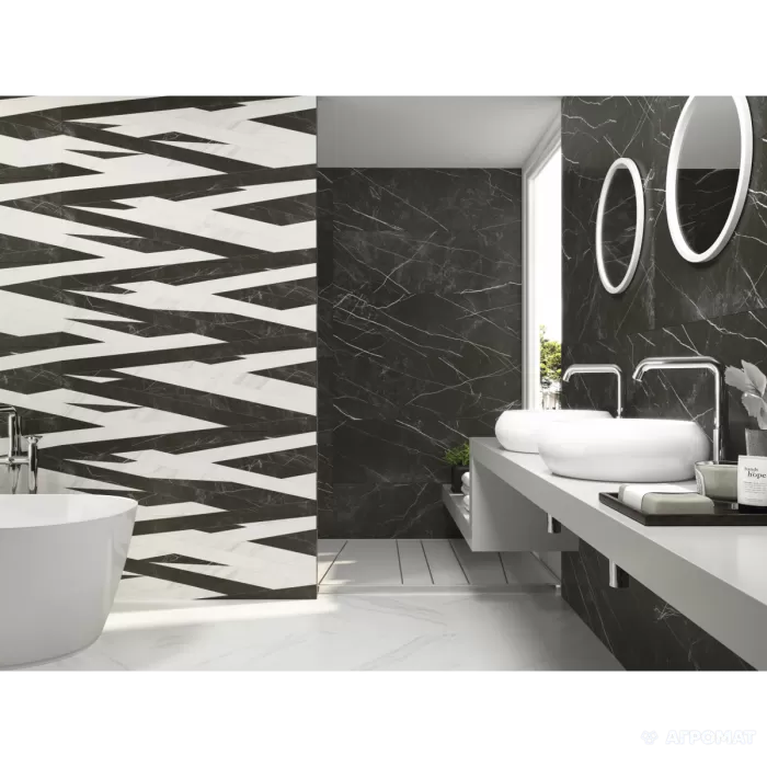 Плитка Baldocer Arkit RECT 11×1200×400 под мрамор