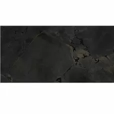 Керамограніт ITT Ceramic Jurassic Black Polished Lux Rect. 60x120 см