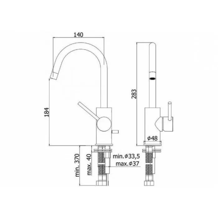 Смеситель для раковины Paffoni Light LIG078HGSP