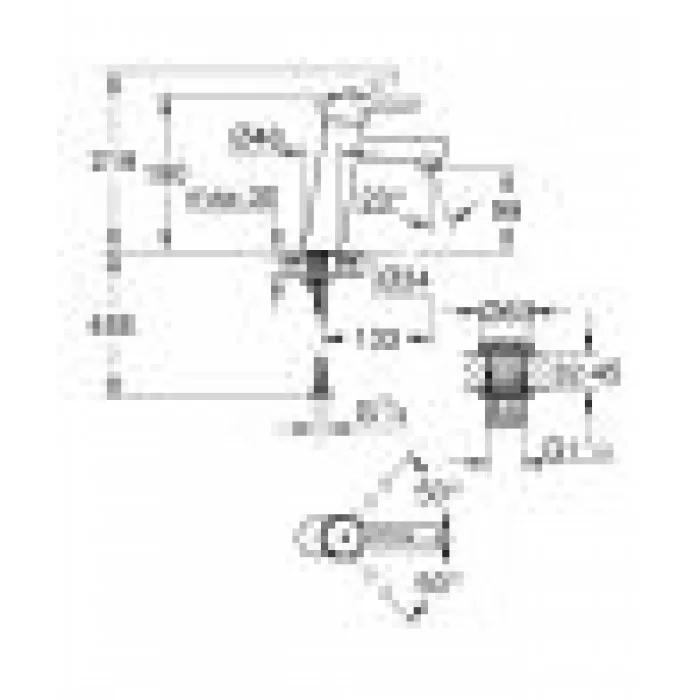 Grohe Concetto Смеситель однорычажный для раковины M-Size + нажимной донный клапан (23932001)