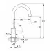 Grohe BauFlow Однорычажный кран для кухонной мойки (31220000)