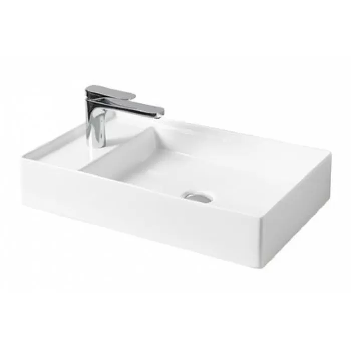 Керамическая раковина 60 см Artceram Scalino, white glossy (SCL003 01; 00) Керамическая раковина 60 см Artceram Scalino, white glossy (SCL003 01; 00)