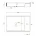 Керамическая раковина 60 см Artceram Scalino, white glossy (SCL003 01; 00)