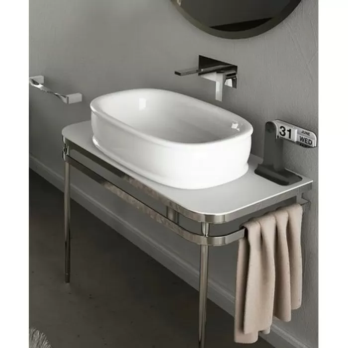 Керамическая раковина 65 см Artceram Azuley, black glossy (AZL002 03; 00)