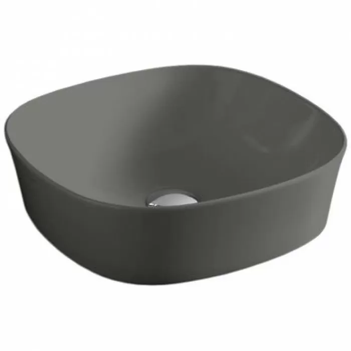 Керамическая раковина 42 см Artceram Ghost, grey olive (GHL001 15; 00) Керамическая раковина 42 см Artceram Ghost, grey olive (GHL001 15; 00)
