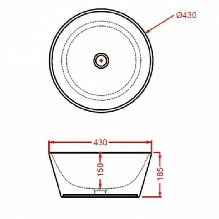 Керамическая раковина 43 см Artceram Wire, white (WIL001 01; 00)