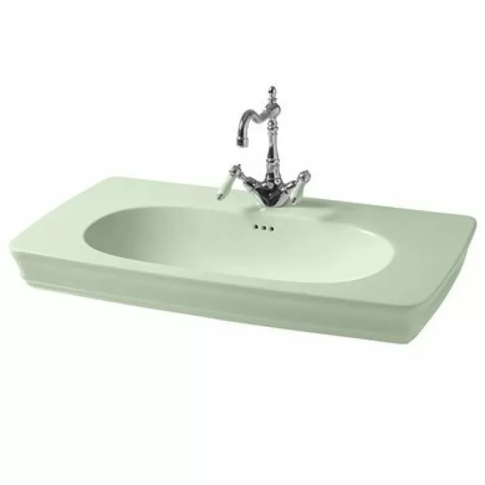 Керамическая раковина 90 см Artceram Civitas, green acquarello (CIL002 35; 00) Керамическая раковина 90 см Artceram Civitas, green acquarello (CIL002 35; 00)